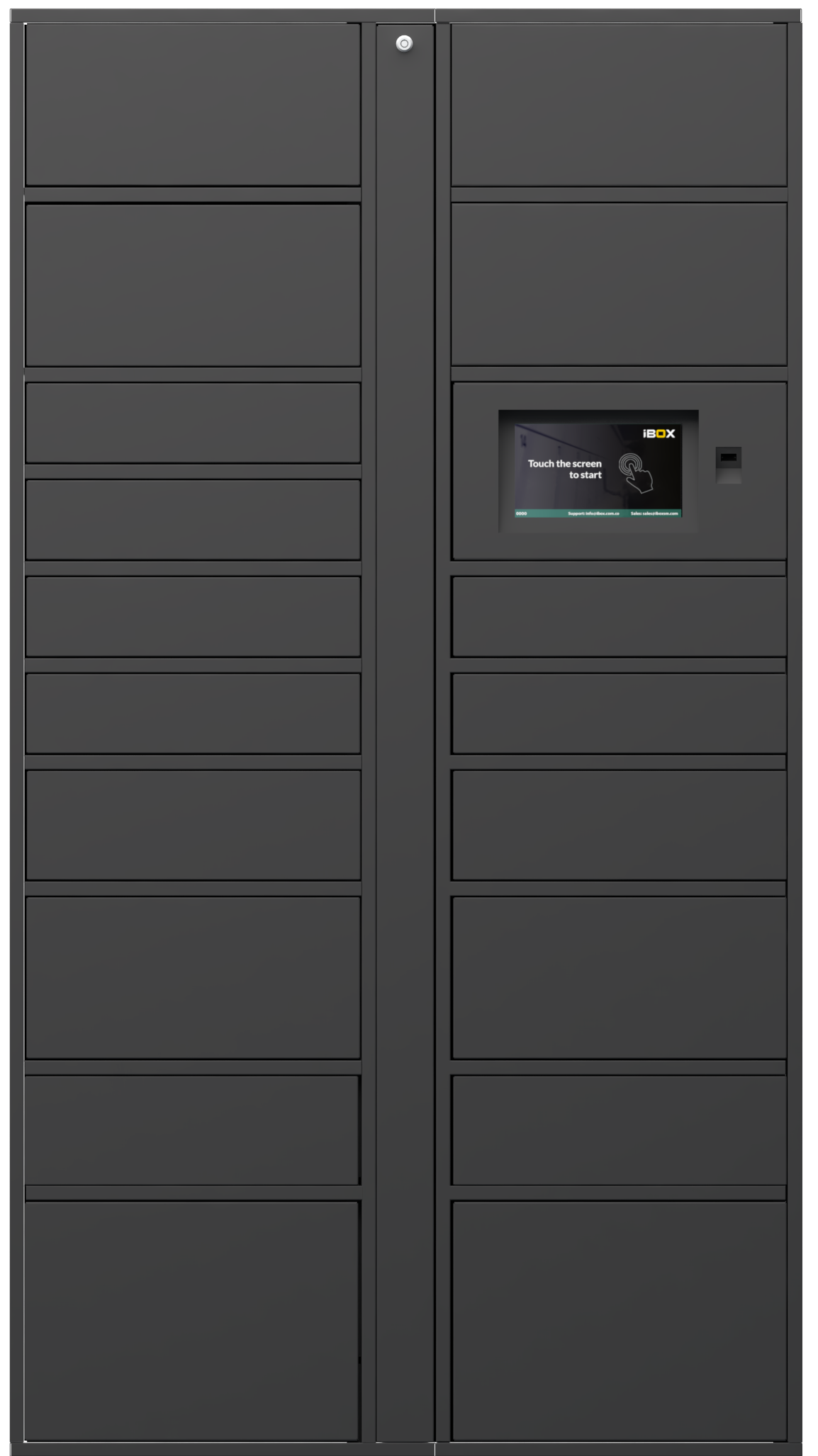 Torre Máster - Sistema de casilleros inteligentes